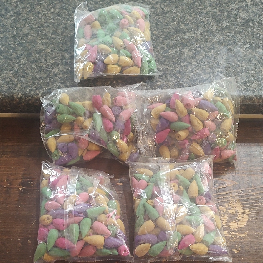 Colorful unScented Incense Cones